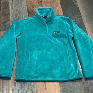Patagonia Re Tool Snap T Pullover
Fleece Teal Blue W Size S. Great condition